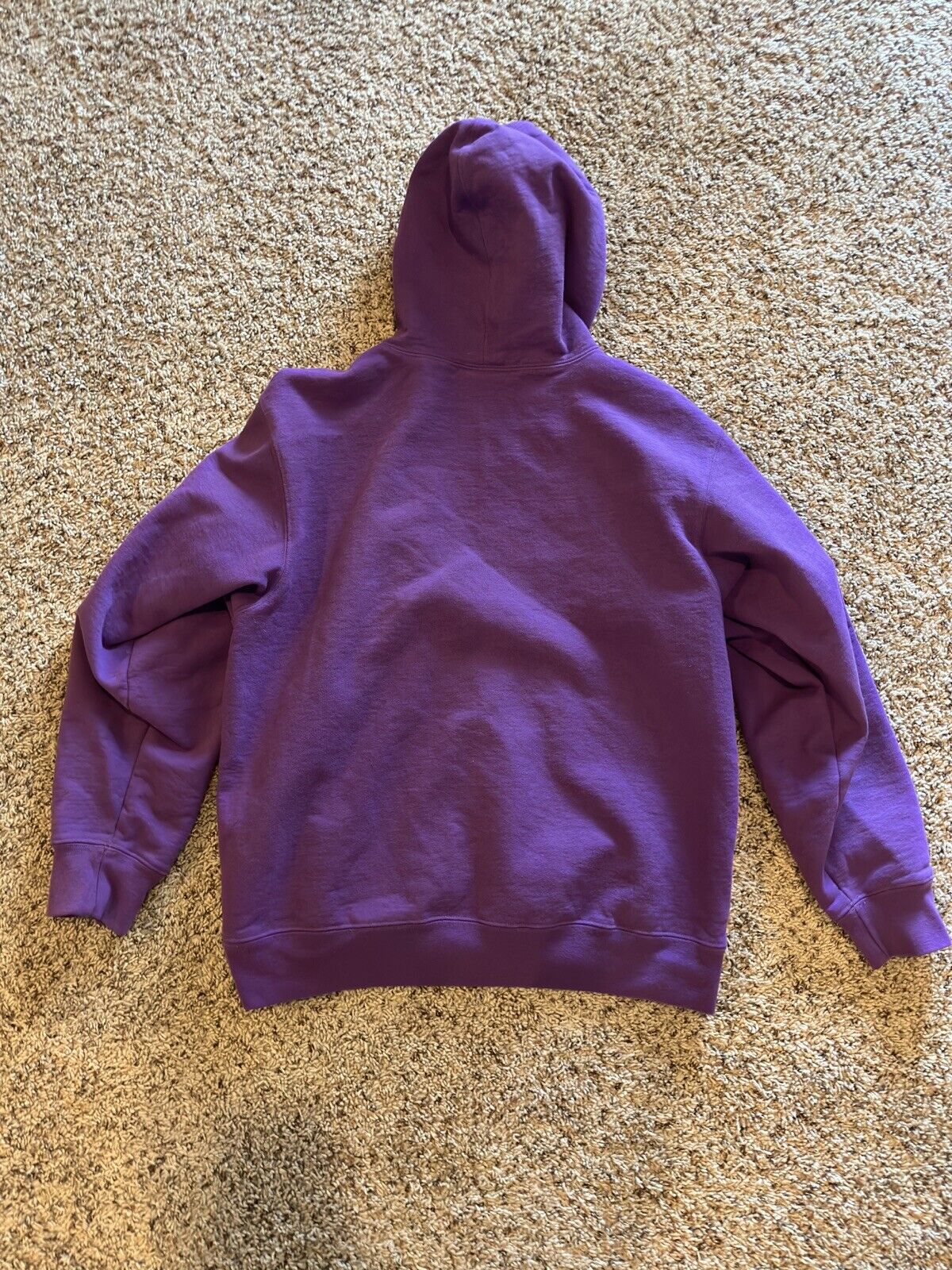 Supreme Small Box Logo Hooded Sweatshirt Size Medium Purple Hoodie