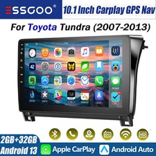 For Toyota Tundra 2007-2013 Sequoia 2008-2019 Apple Carplay Gps Car Stereo Radio