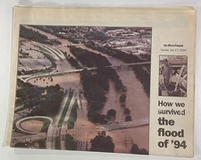 Macon Georgia Telegraph Newspaper July 17 1994 Flood Special