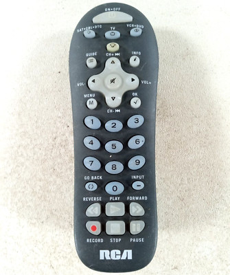 RCA Universal Remote Control  RCR311BIRl Three-Device