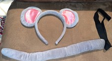 MOUSE EARS  TAIL PLUSH COSTUME ACCESSORIES SUPER CUTE