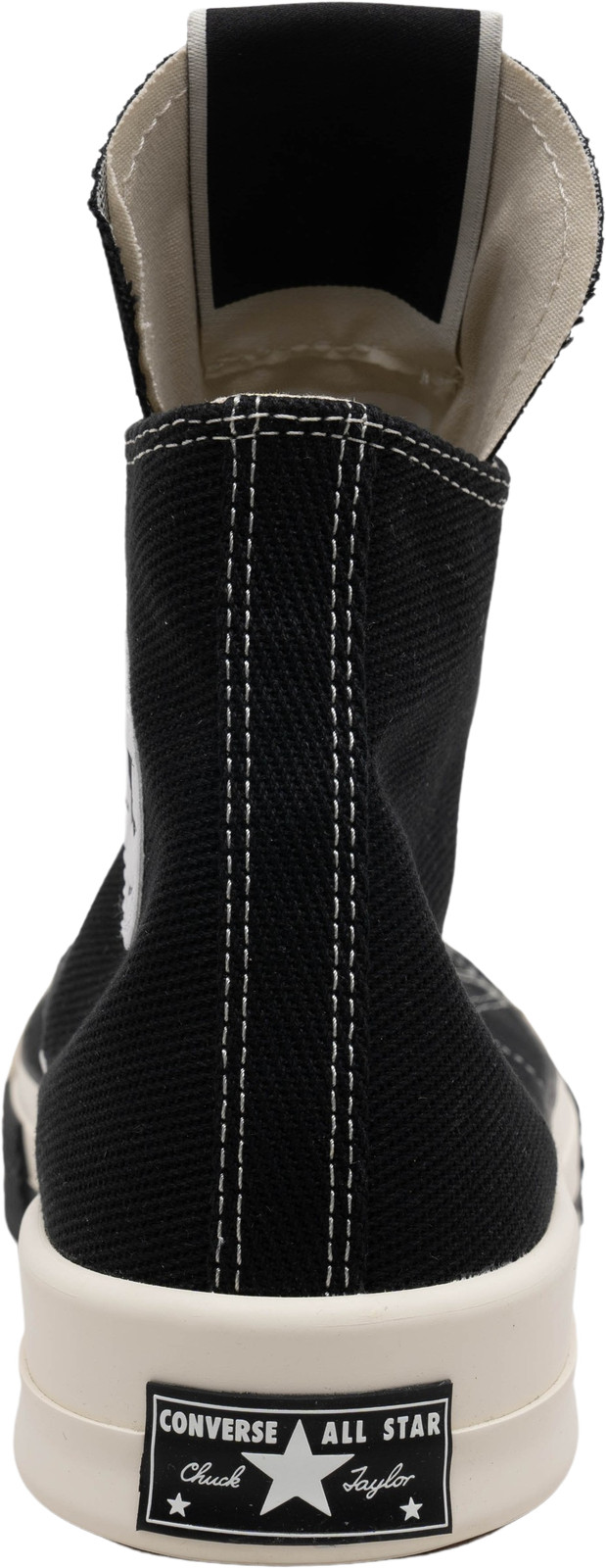 Converse Rick Owens x DRKSHDW DRKSTAR Chuck 70 High Black for Sale