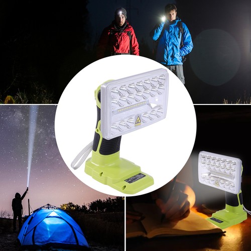 Cordless LED Work Light / Flashlight For RYOBI Power Tools - Portable Spotlight (Battery Not Included)