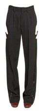 Marc Jacobs Runway Tuxedo Pleated-Front Wool Straight-Leg Pants - Retail $950