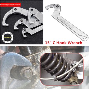 Universal 15 Adjustable 4 1 2 6 7 10 C Hook Spanner Wrench Tool
