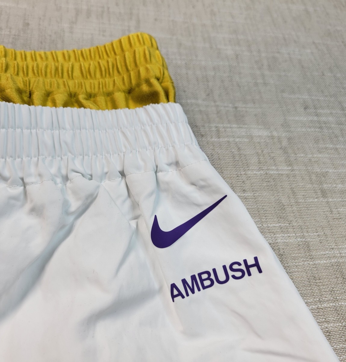 NIKE x Ambush LA Lakers Tearaway Pants Small Womens White Purple