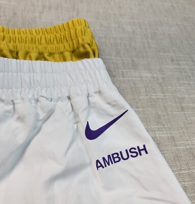 NIKE x Ambush LA Lakers Tearaway Pants Small Womens White Purple