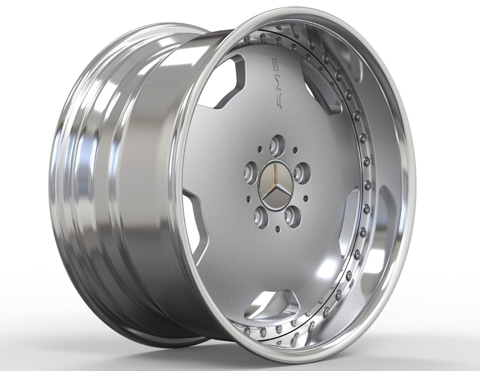 Mercedes Benz AMG Monoblock Wheels Rims Aero 3 Custom Forged 17” 18” 19 ...