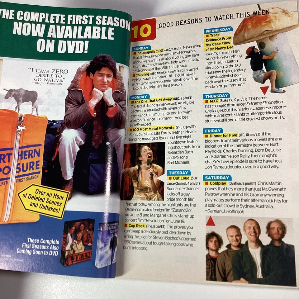 TV Guide 2004 Star Trek Spock Kirk Top Cult Shows! - Image 3 of 4