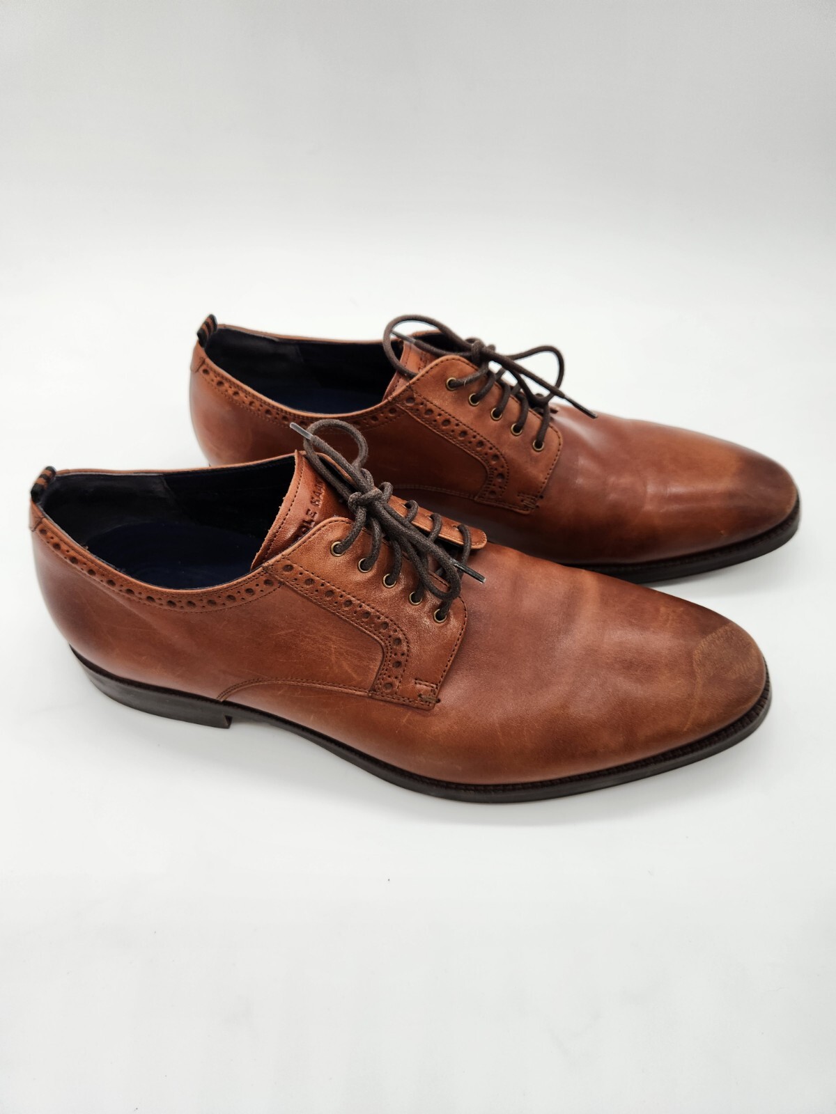 SAOLA Scarpe Oxford Cole Haan Jefferson Grand 2.0 pelle marrone uomo taglia 11 5M