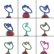 9PC English Alphabet Ring Design from E to M | Rings Wax Pattern Mold | WRB337