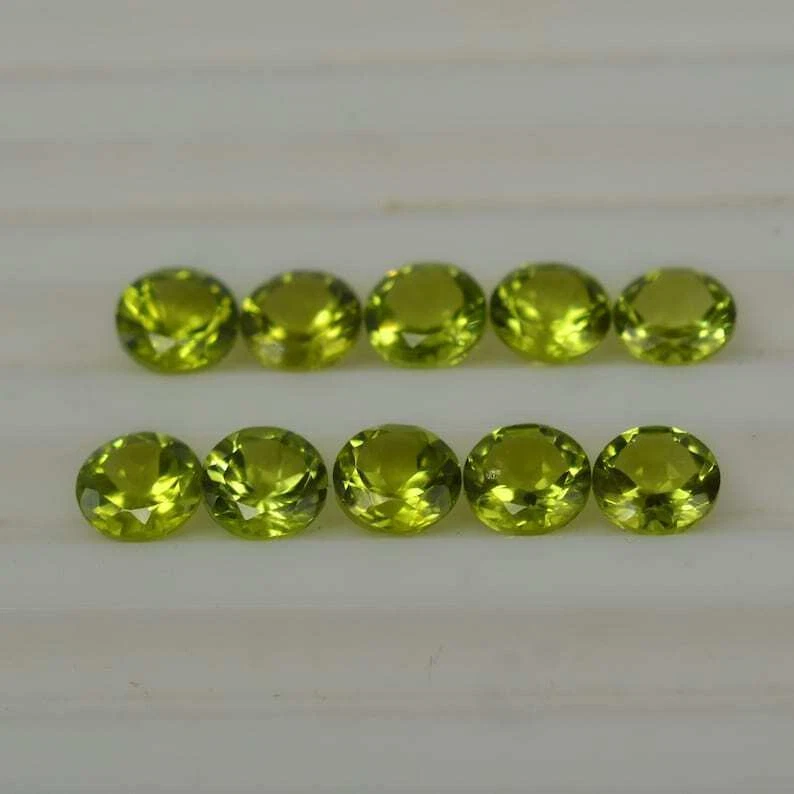 8.50 Karat Peridot Rund Schliff Lose Edelsteine - Bild 4 von 4