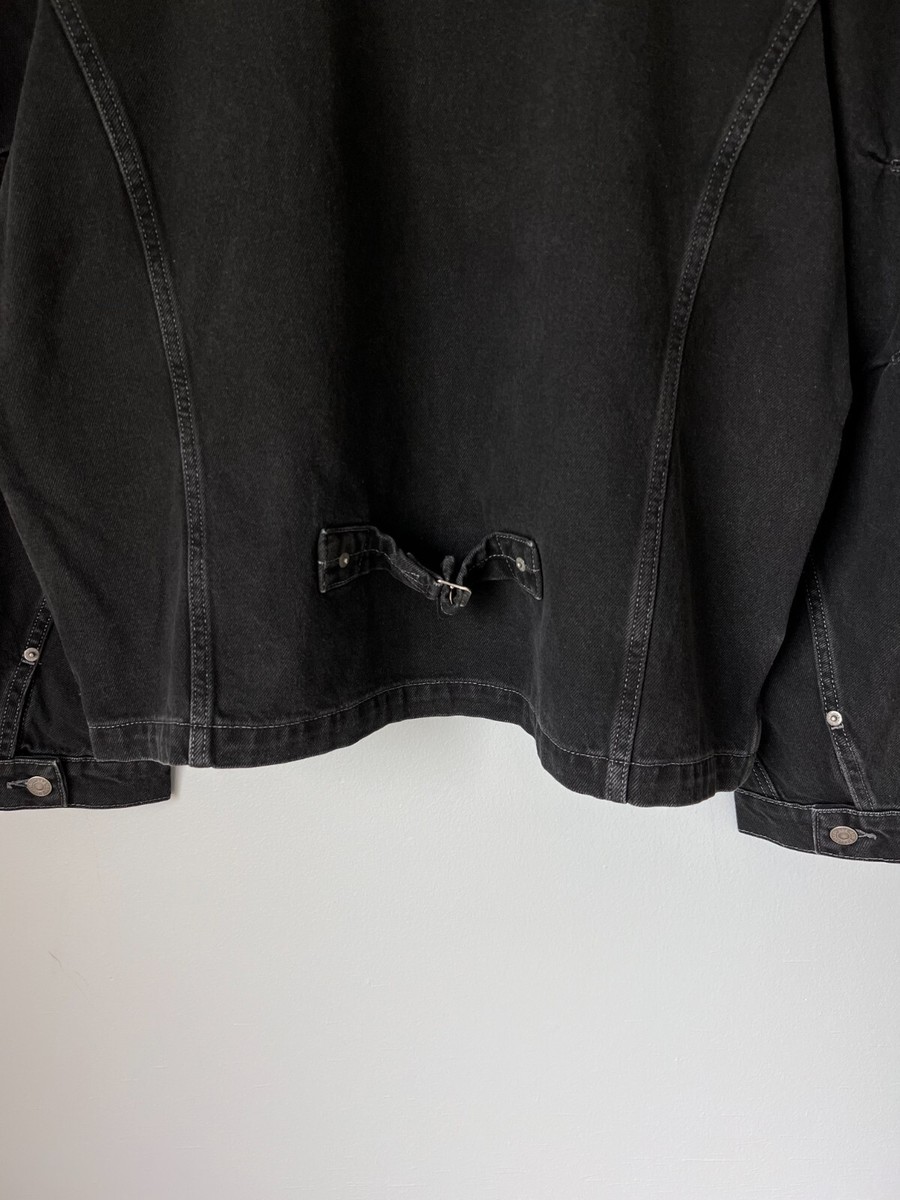Kiko Kostadinov x Levi's Denim Jacket - Size XL - Black Kiko Kostadinov x Levi's Denim Jacket - Size XL - Black