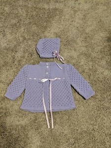 Hand Knit Baby Sweater