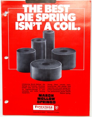 Marshmello Spring Firestone Marsh Mellow Springs Sales Brochure 5041 | eBay