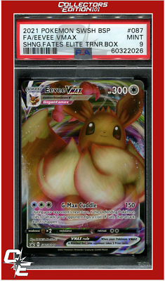 イーブイVMAX PSA10 PROMO 2020 Eevee VMAX PSA 10 FA - Cardova Japan