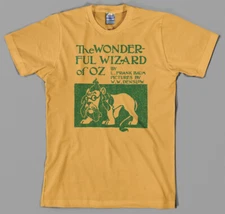 Wizard of Oz 'Original Book Cover' T Shirt - dorthy, tin man, scarecrow, emerald