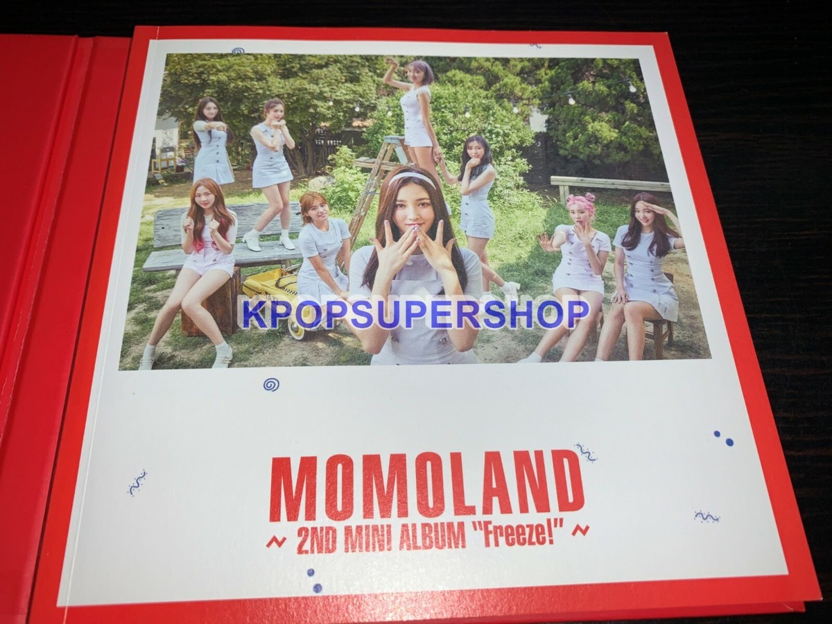 MOMOLAND 2nd Mini Album Freeze! CD Hyebin Ahin Photocard Great OOP