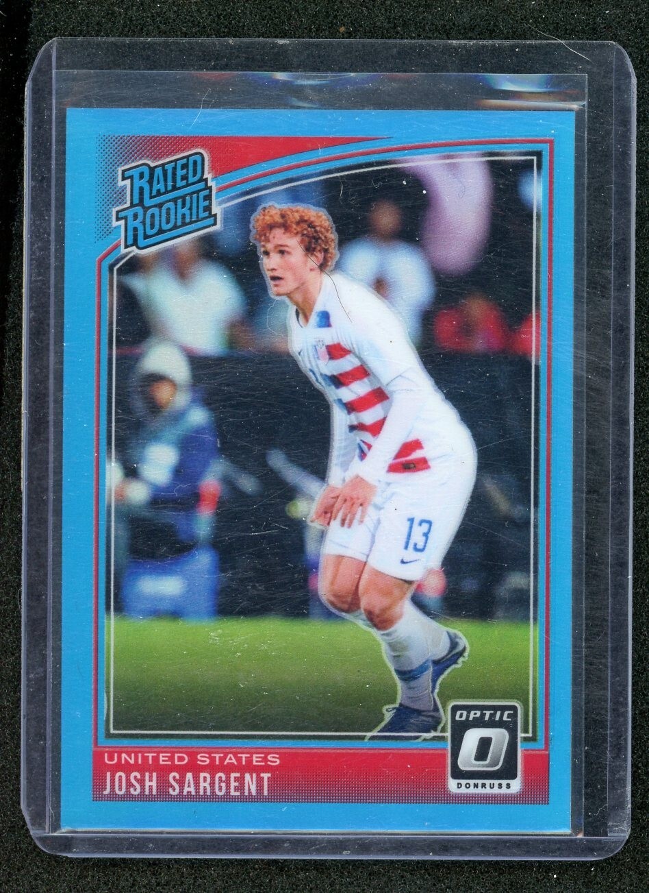 2018-19 Panini Donruss Rated Rookie Optic Aqua /149 Josh Sargent #200 Rookie RC
