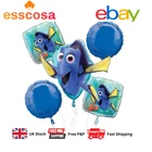 2Packet of  Finding Dory Nemo Balloon Bouquet Happy Birthday Foil Helium Party