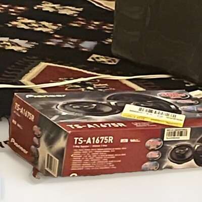 Brand New Pioneer TS-A1675R Speakers 6-1/2'' 3-way fits many 6-3/4'' openings