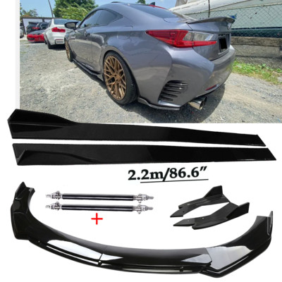 For Lexus RC200t RC300 RC350 RC Front Bumper Lip Spoiler Diffuser Splitter Skirt