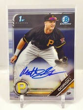 2019 Bowman Chrome 1st Matt Gorski Base Auto Pirates HOT ROOKIE RC Autograph C1 