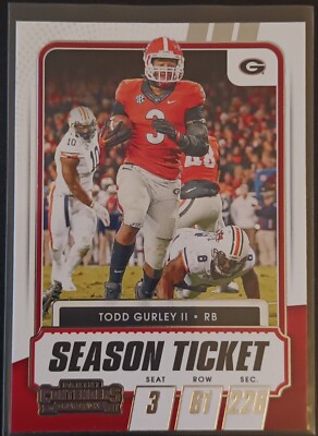 Panini Contenders 2021 - Todd Gurley II No. 56