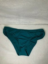 Shade  Shore Women's Shirred Side Hipster Bikini Bottom - Jungle Green XL