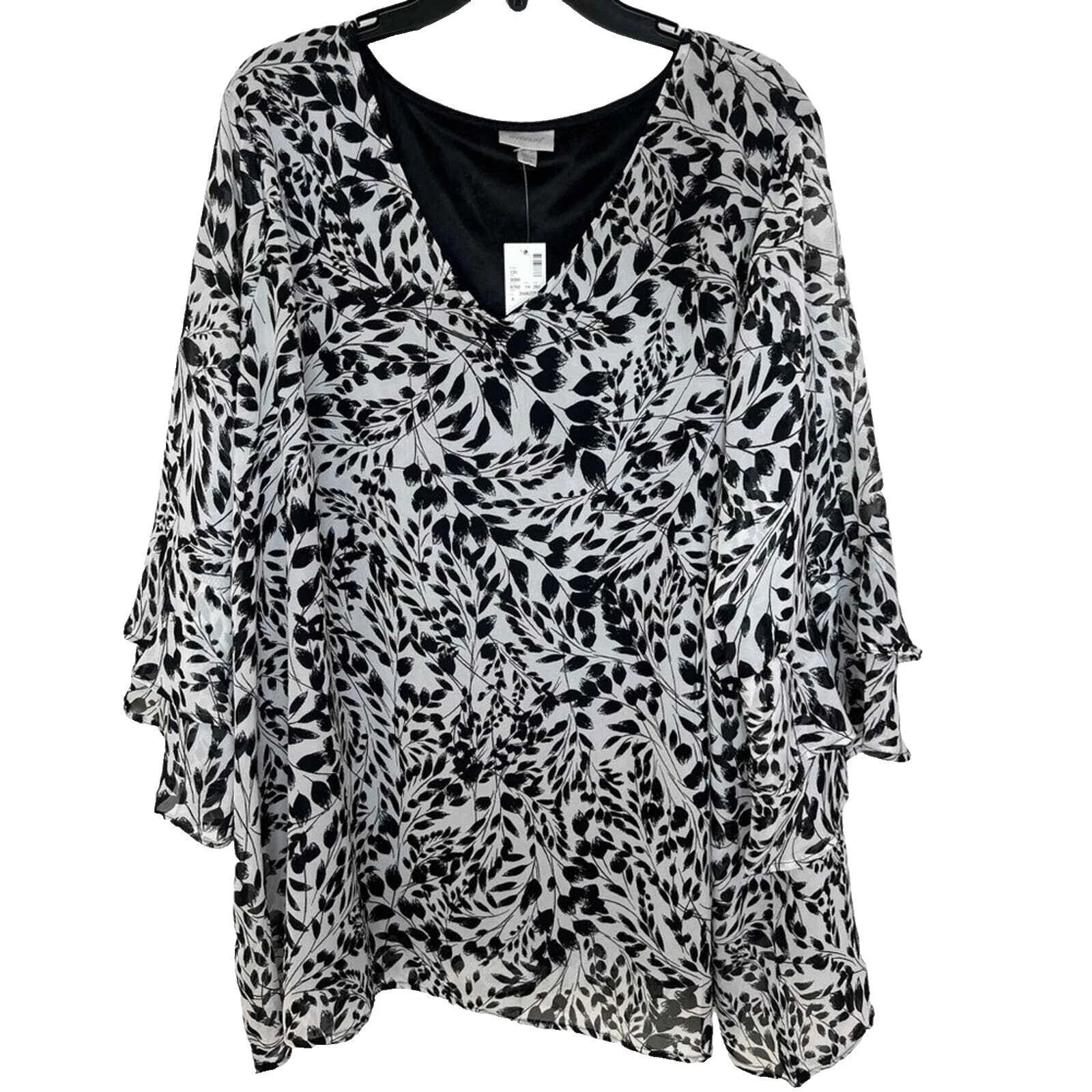 Festa/coquetel de Poliéster Avenue Blusas para mulheres