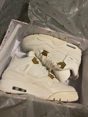 Jordan 4 metallic gold size 5.5 | eBay