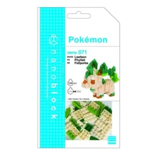Leafeon - Pokemon Nanoblock Kit - Building Blocks Toy - English - Kawada - NBPM-