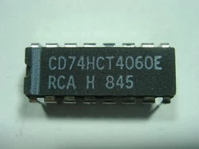 CD74HCT4060 High Speed CMOS Logic 14-Stage Binary Counter With Oscillator #