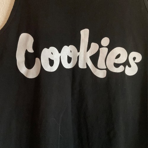 Men's Shaka Wear Cookies Sleeveless T-Shirt Size XL Black w/Graphics - 第 3/4 張圖片