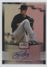 2012 Leaf Metal Draft Silver 96/99 James Paxton #BA-JP1 Auto g5j