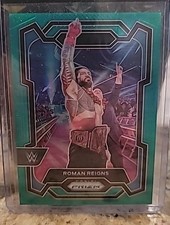 2024 Panini Prizm WWE - Roman Reigns #191 Teal Prizm /49