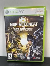 Mortal Kombat Vs. DC Universe Xbox 360, 2008 Complete with Manual Tested