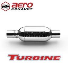 Aero Turbine 20 Stainless 3 Dia. In Out Turbine Performance Muffler At3030 Aero Turbine 20 Stainless 3 Dia. In Out Turbine Performance Muffler At3030