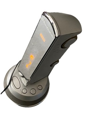 Wharfedale Radiowecker Vintage Wharfedale WCXM-100 LED Spiegeluhr RAR