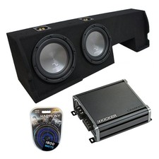 2001-2003 Ford F-150 Super Crew Truck Harmony A122 Dual 12" Sub Box CXA800.1