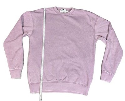 Topman Washed Pulli Sweater Oversized Lila Größe M