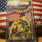 Amazing Spider-Man 11 Cgc 2.5  Signed By Stan Lee ..!!