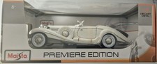 Maisto Premier Edition 1936 Mercedes-Benz 500 K Typ Specialroadster 1:18 Diecast