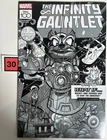 Amazing Spider-Man #23 1:100 Pastrovicchio Disney Infinity Gauntlet Variant B&W