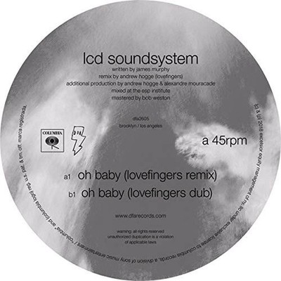 Oh Baby - Lcd Soundsystem Vinyl