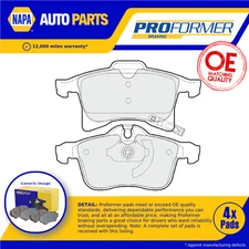 Brake Pads Set fits OPEL ZAFIRA B 1.7D Front 07 to 15 Proformer 1605080 New