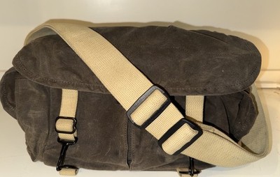 Domke F-2 Wax Wear Camera Bag Brown RuggedWear Canvas Made in USA Dividers