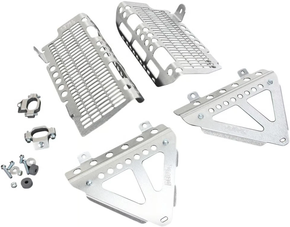 Devol 铝制散热器护罩适用于本田 CRF 250 R 2016,450 15-16 0101-1210 — 第 2/4 张图片