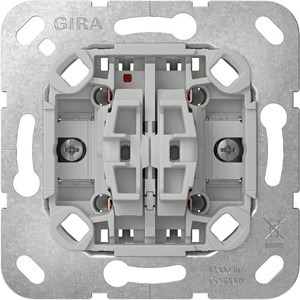 Gira 315800 Einsatz Wipp-Jalousietaster 10 A 250 V~ Mit Befestigungskrallen-image