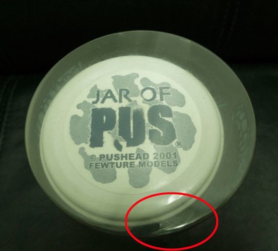JAR OF PUS PUSHEAD ジャー オブ パス 2001 JAR OF PUS/ジャーオブパス/PUSHEADパスヘッド限定蓄光